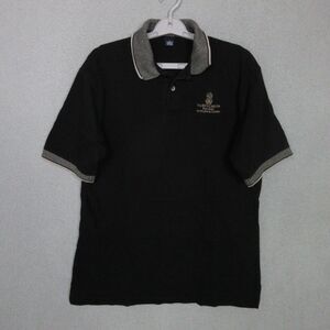 THE RITZ-CARLTON SAN JUAN Polo Shirt Mens L Black Gray Collar Embroidered‎